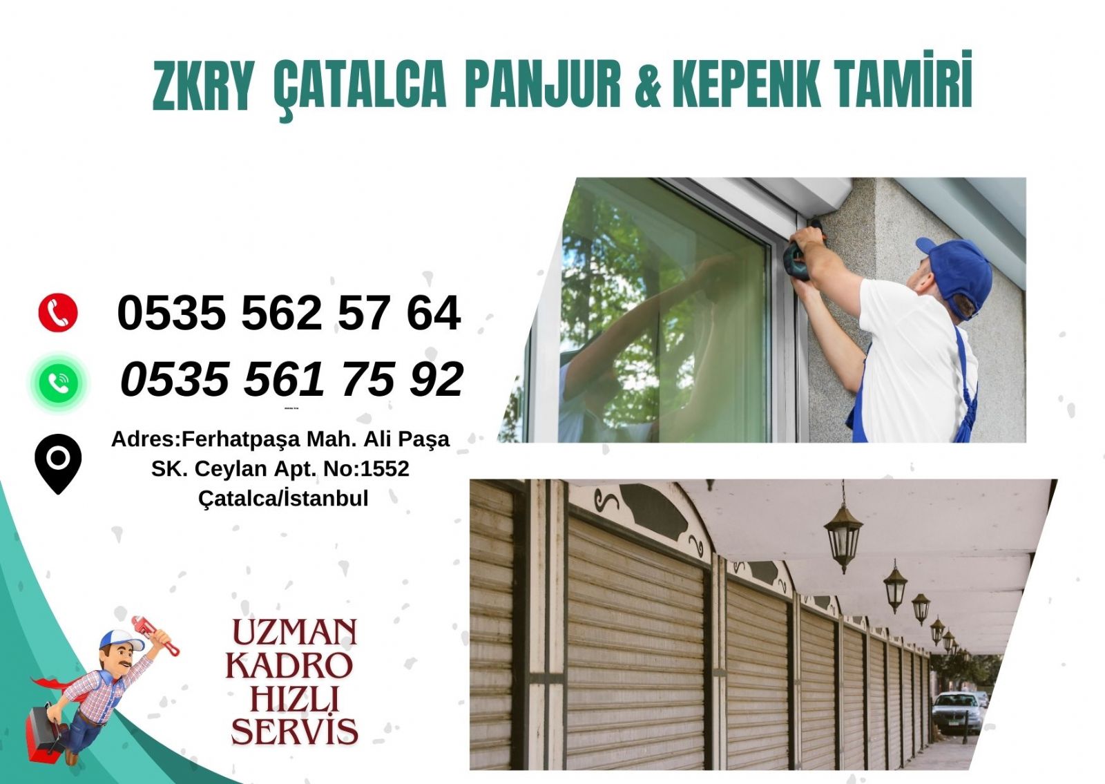 Çatalca panjur ve Kepenk Tamiri